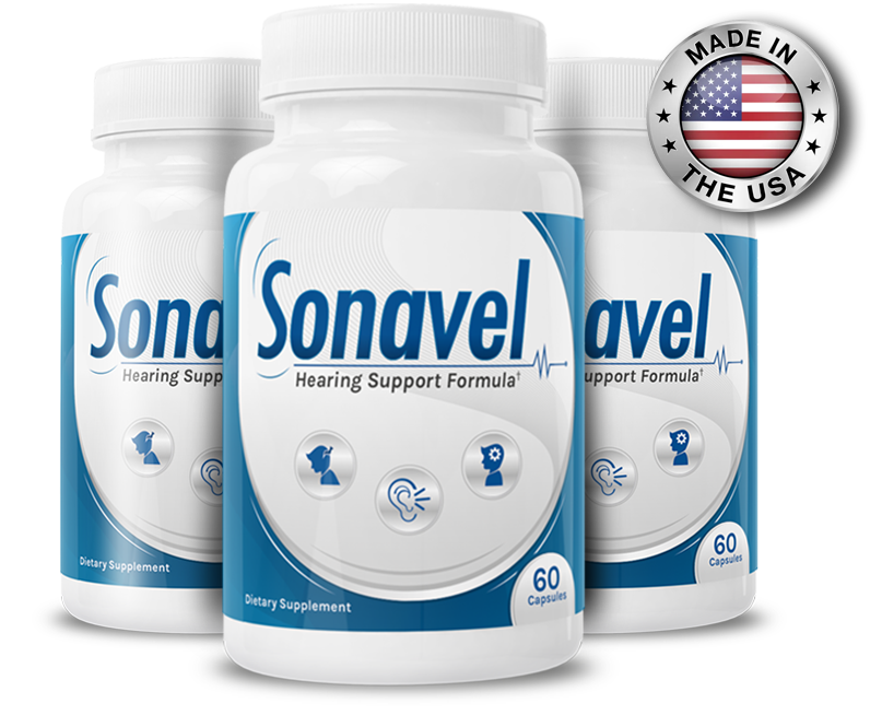 Sonavel Supplement Header Potent Hearing Support Formula